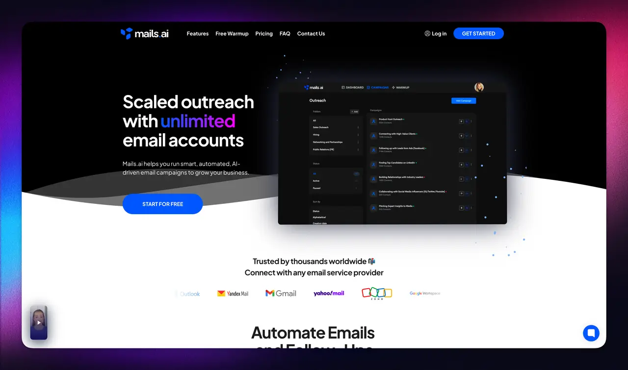 Mails.ai Platform
